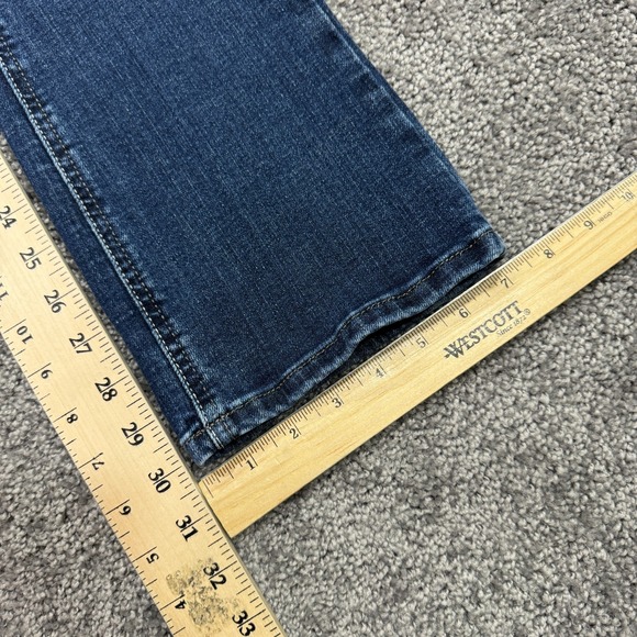 Silver Jeans Womens 26/33 Blue Elyse Slim Bootcut Stretch Medium Wash Denim City - Picture 5 of 8